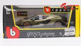  Mô hình xe Lamborghini Sian Fkp 37 Green đánh lái được full open 1:24 Bburago 7934 