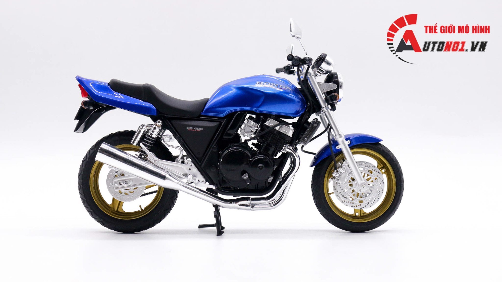 MÔ HÌNH XE HONDA CB400 SUPER FOUR 1:12 AOSHIMA 7526