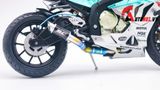  Mô hình xe độ BMW S1000RR green metallic độ pô 1:12 Autono1 Joycity D022F 