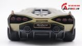  Mô hình xe Lamborghini Sian Fkp 37 Green đánh lái được full open 1:24 Bburago 7934 