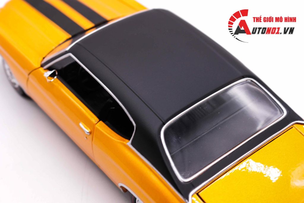 MÔ HÌNH XE CHEVROLET CHEVELLE SS454 SPORT COUPE ORANGE 1:18 MAISTO 1971