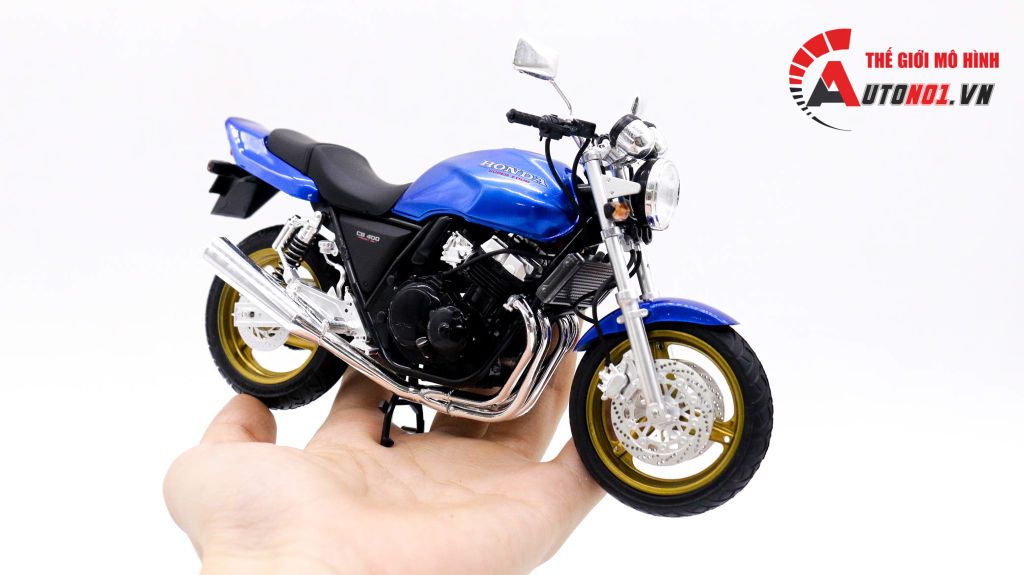 MÔ HÌNH XE HONDA CB400 SUPER FOUR 1:12 AOSHIMA 7526