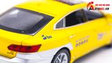  Mô hình xe dịch vụ taxi Volkwagen CC độ tem Be full open có âm thanh-đèn tỉ lệ 1:32 Autono1 Chezhi OT203 
