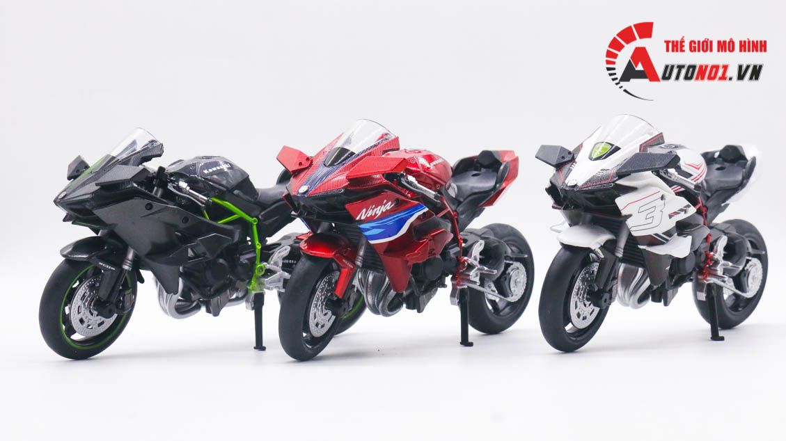  Mô hình xe Kawasaki Ninja H2R 1:12 MSZ 8072 