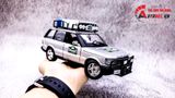  Mô hình xe Range Rover Expedition Silver Modelcar full open 1:24 Bburago OT615 