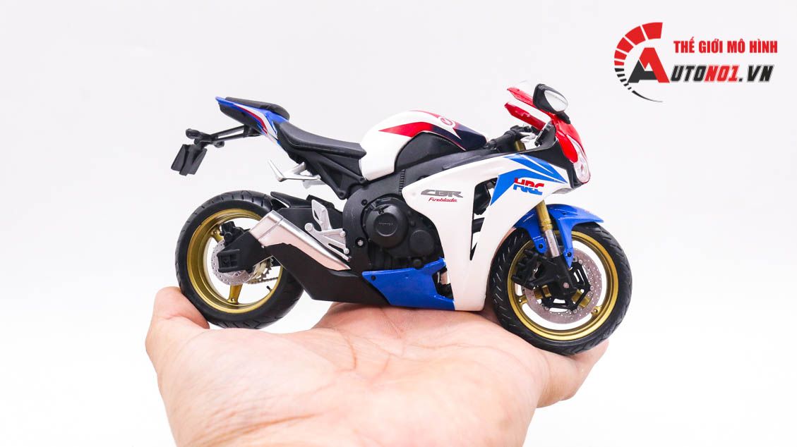  Mô hình xe Honda Cbr 1000RR fireblade HRC 1:12 Joycity/Automaxx 4349 HOT 