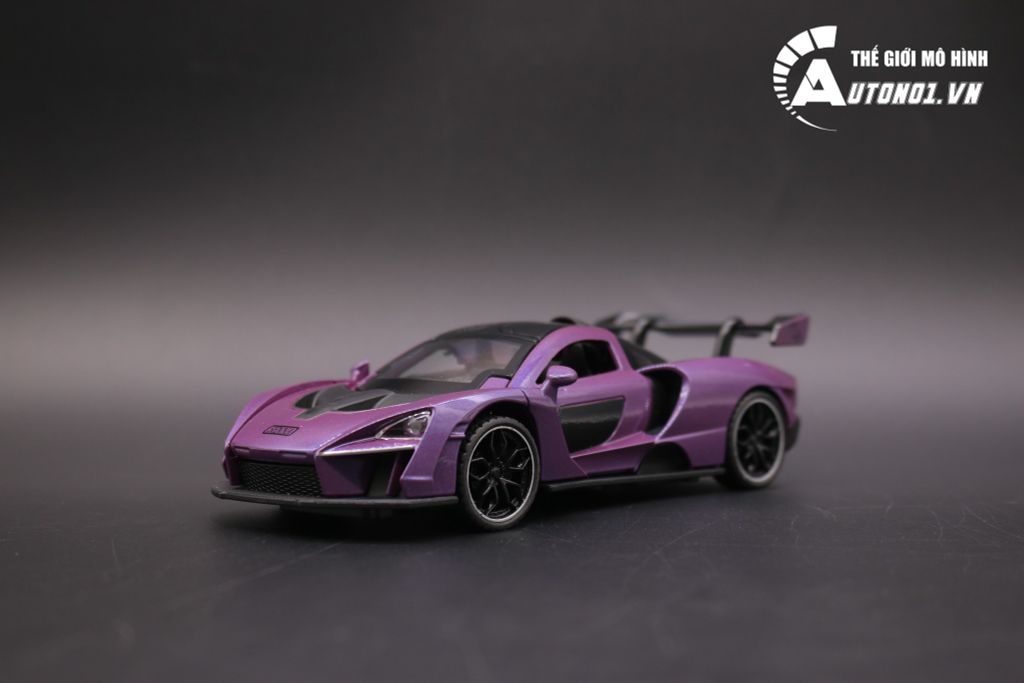 MÔ HÌNH XE MCLAREN SENNA PURPLE 1:32 NEWAO 7003