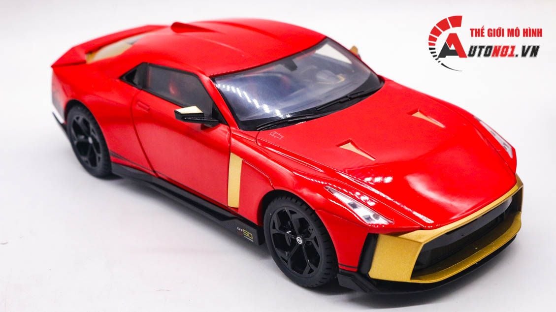  Mô hình xe Nissan GTR R35 final edition 2022 1:18 Weitug 8092 