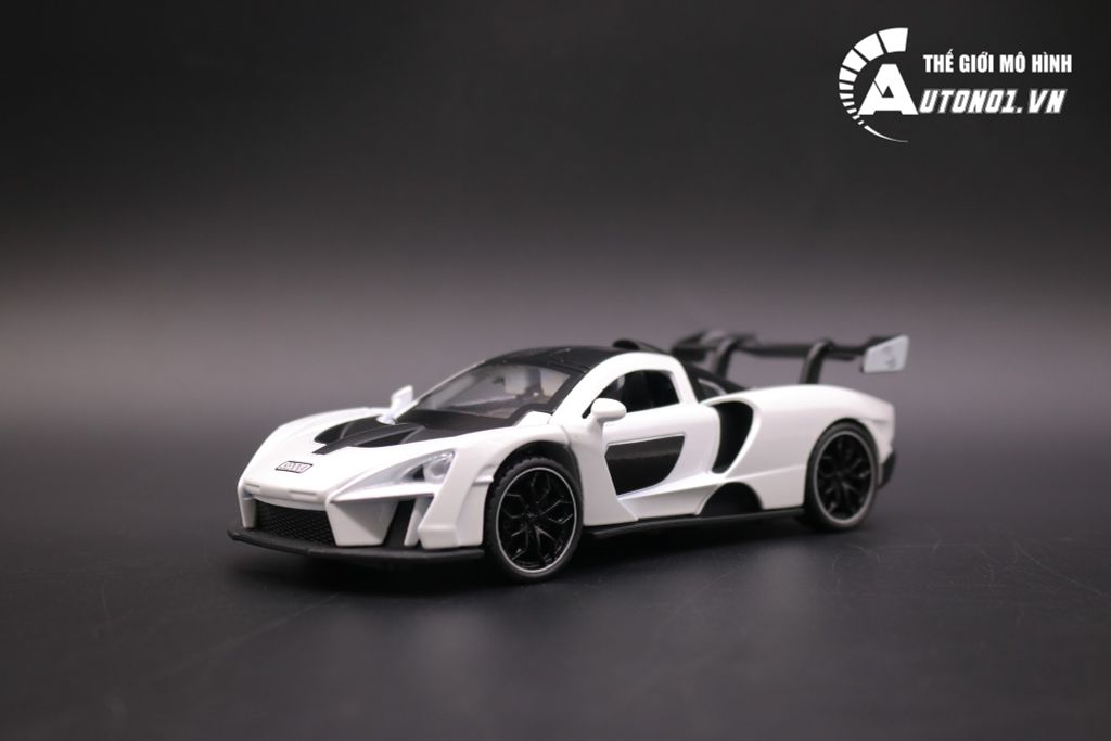 MÔ HÌNH XE MCLAREN SENNA WHITE 1:32 NEWAO 7001