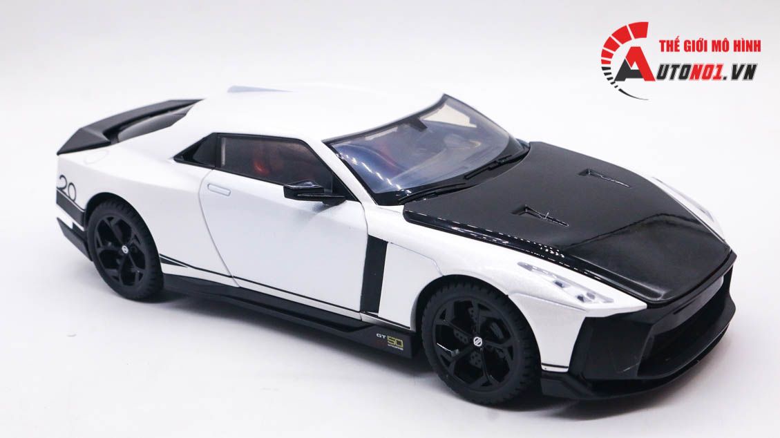  Mô hình xe Nissan GTR R35 final edition 2022 1:18 Weitug 8092 