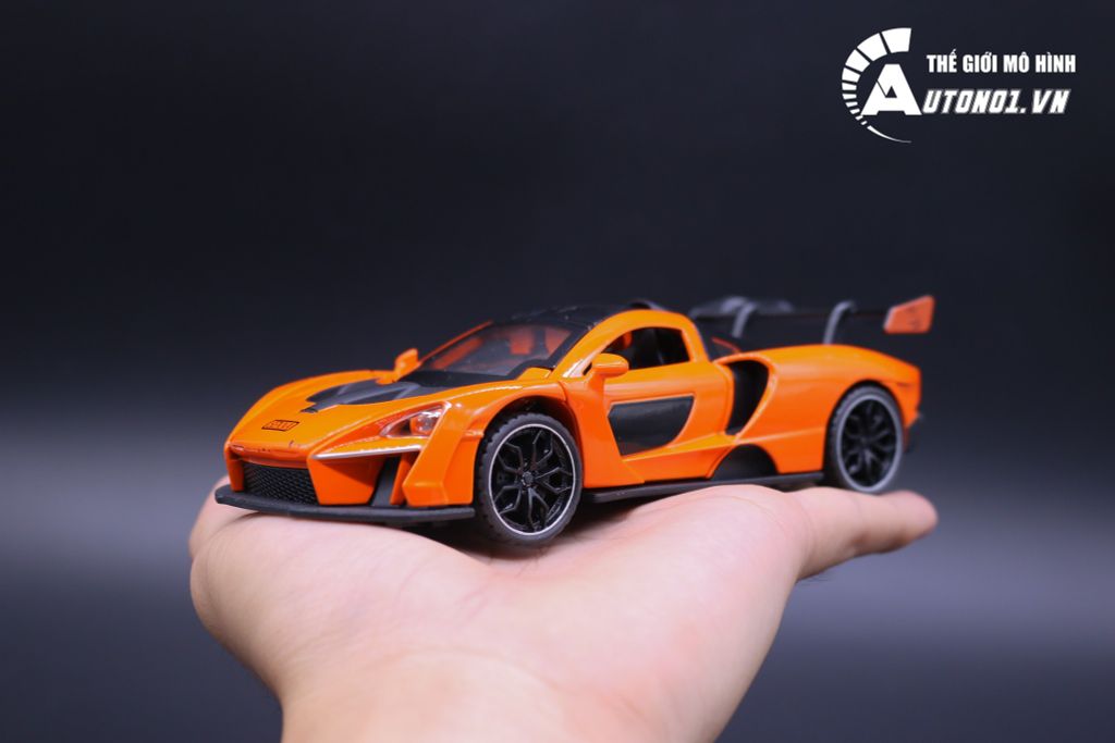 MÔ HÌNH XE MCLAREN SENNA ORANGE 1:32 NEWAO 7000