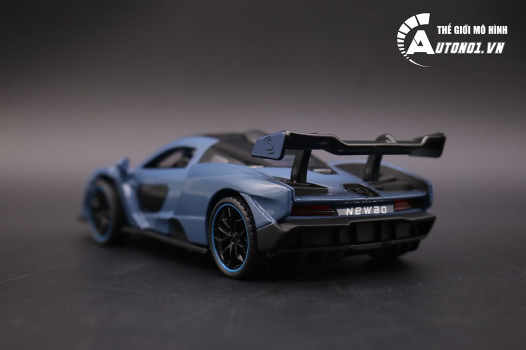 MÔ HÌNH XE MCLAREN SENNA BLUE 1:32 NEWAO 7002