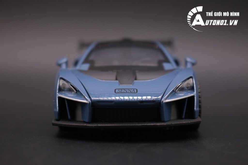 MÔ HÌNH XE MCLAREN SENNA BLUE 1:32 NEWAO 7002