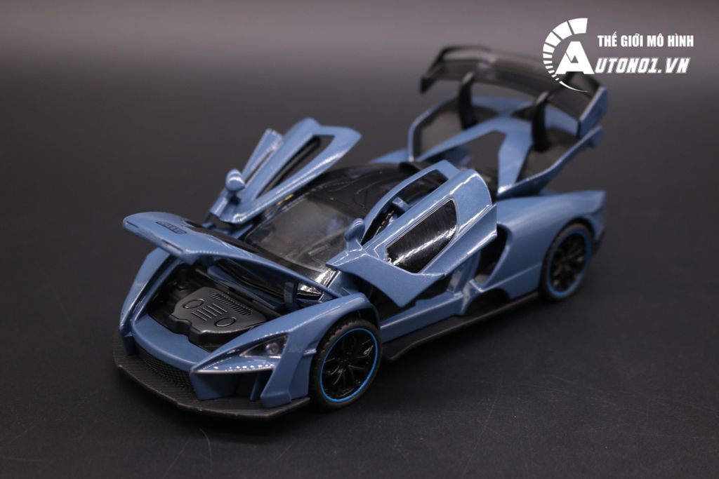 MÔ HÌNH XE MCLAREN SENNA BLUE 1:32 NEWAO 7002