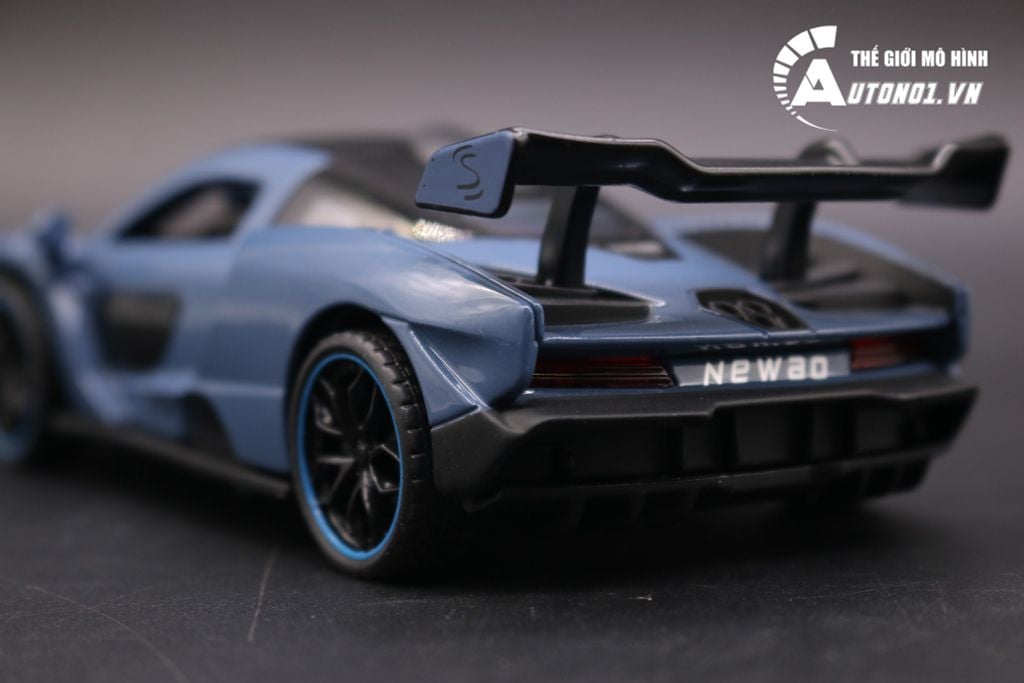 MÔ HÌNH XE MCLAREN SENNA BLUE 1:32 NEWAO 7002