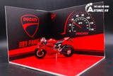  DIORAMA 1:18 MÔ TÔ SHOWROOM DUCATI 20X18X15CM DR008C 