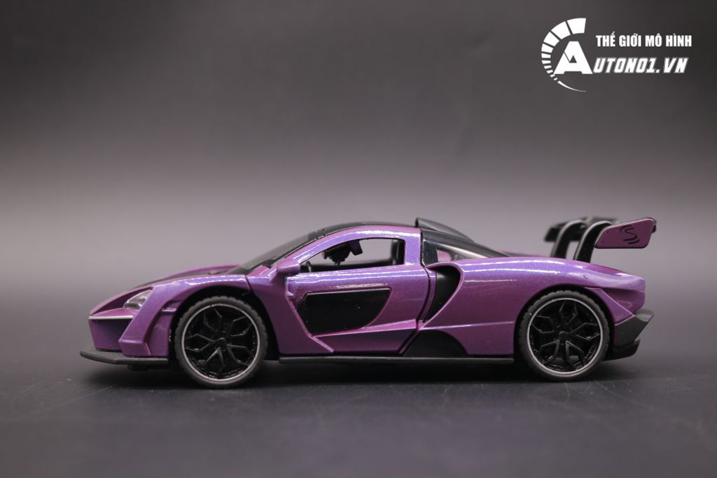 MÔ HÌNH XE MCLAREN SENNA PURPLE 1:32 NEWAO 7003