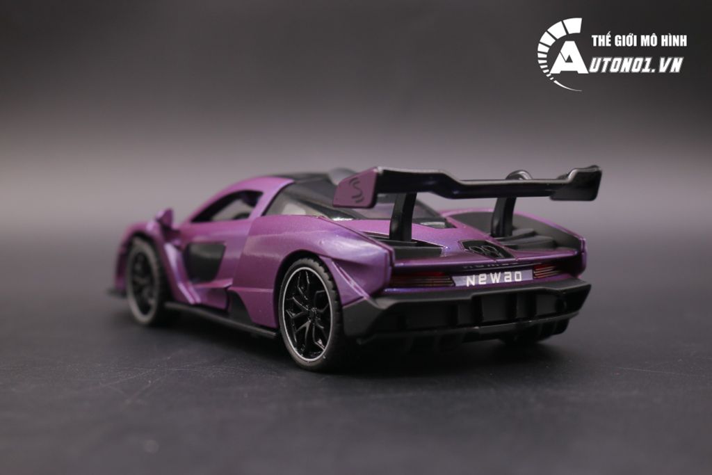 MÔ HÌNH XE MCLAREN SENNA PURPLE 1:32 NEWAO 7003