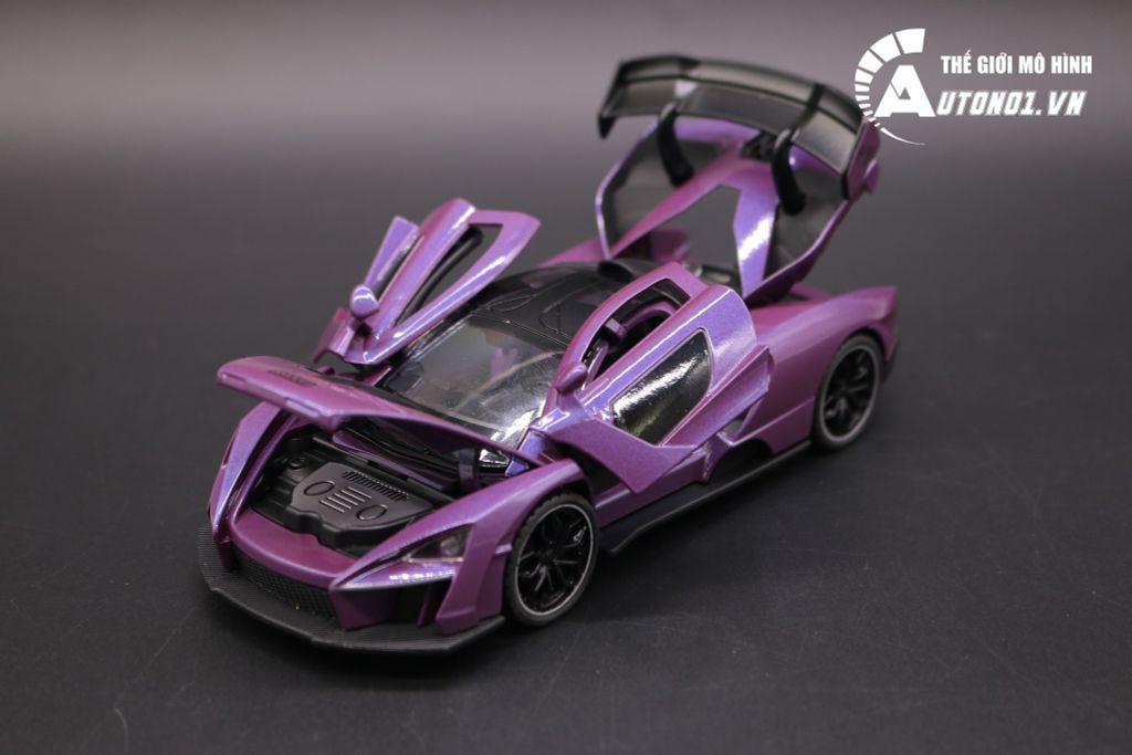 MÔ HÌNH XE MCLAREN SENNA PURPLE 1:32 NEWAO 7003