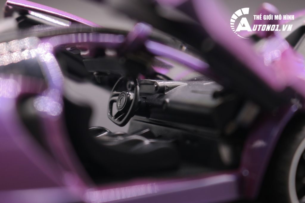 MÔ HÌNH XE MCLAREN SENNA PURPLE 1:32 NEWAO 7003