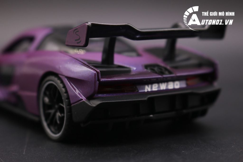 MÔ HÌNH XE MCLAREN SENNA PURPLE 1:32 NEWAO 7003