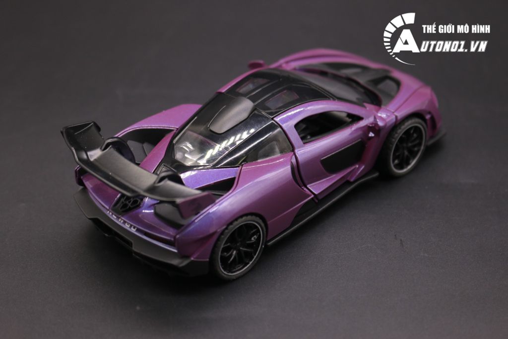 MÔ HÌNH XE MCLAREN SENNA PURPLE 1:32 NEWAO 7003