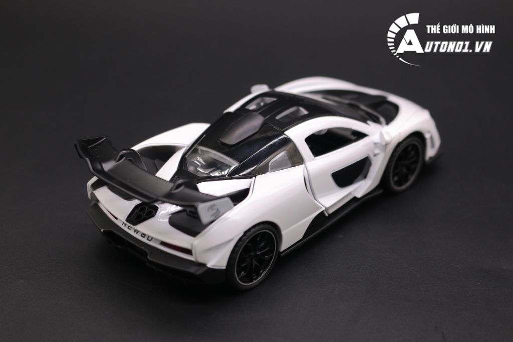 MÔ HÌNH XE MCLAREN SENNA WHITE 1:32 NEWAO 7001