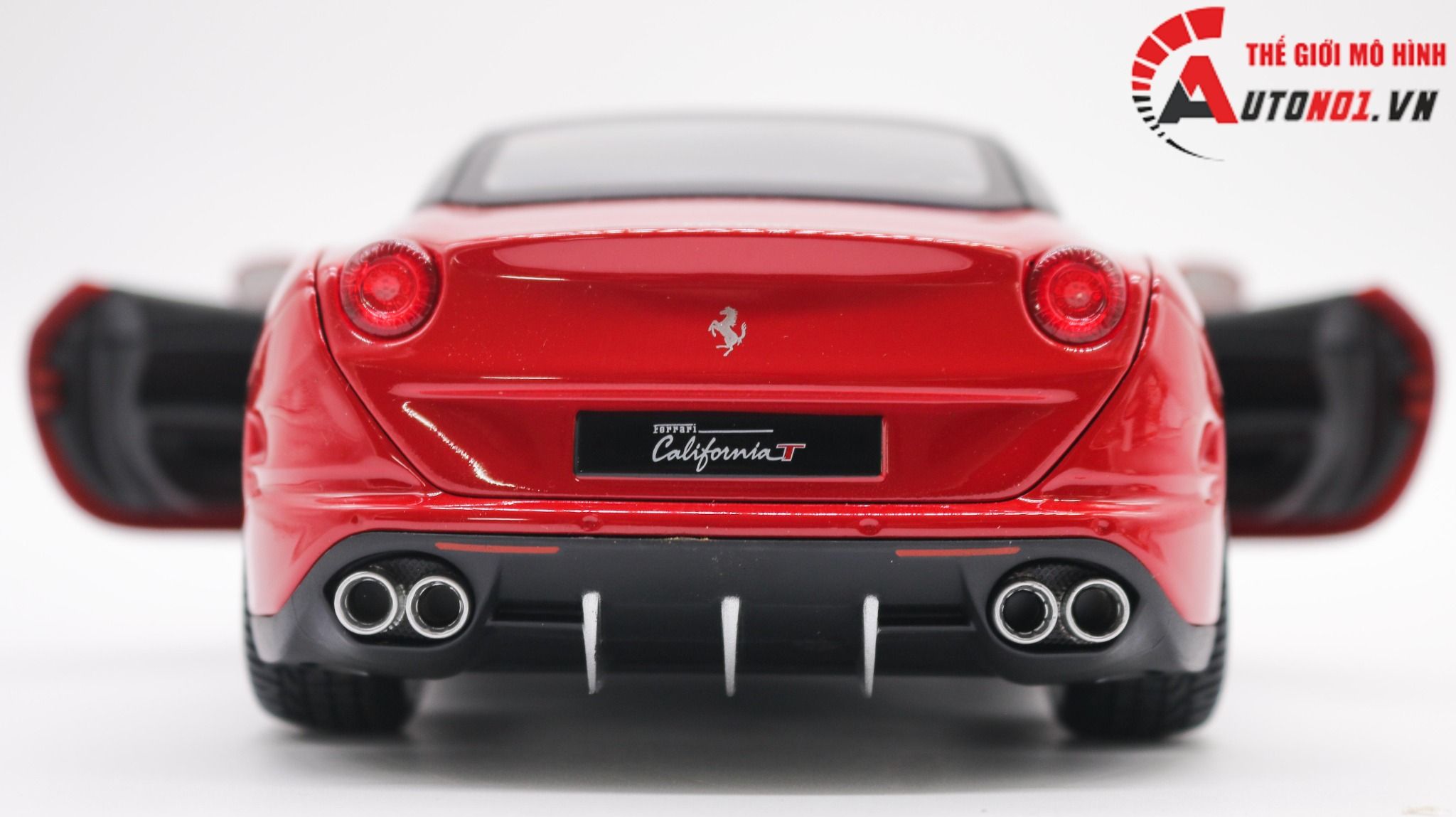  Xe mô hình Ferrari California T Close Top Red 1:18 Bburago 1678 