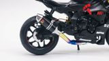  Mô hình xe độ Yamaha R1m Black Mâm - Pô Akrapovic 1:12 Autono1 MSZ D028F 