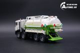  Mô hình xe tải vận chuyển nước thải tái chế green white kaidiwei 1:50 7005 