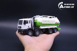  Mô hình xe tải vận chuyển nước thải tái chế green white kaidiwei 1:50 7005 