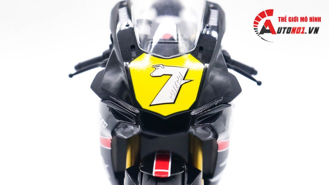  Mô hình xe cao cấp Yamaha Yzf-R1m Spirit of Barry Sheene 1:12 Tamiya D123J 