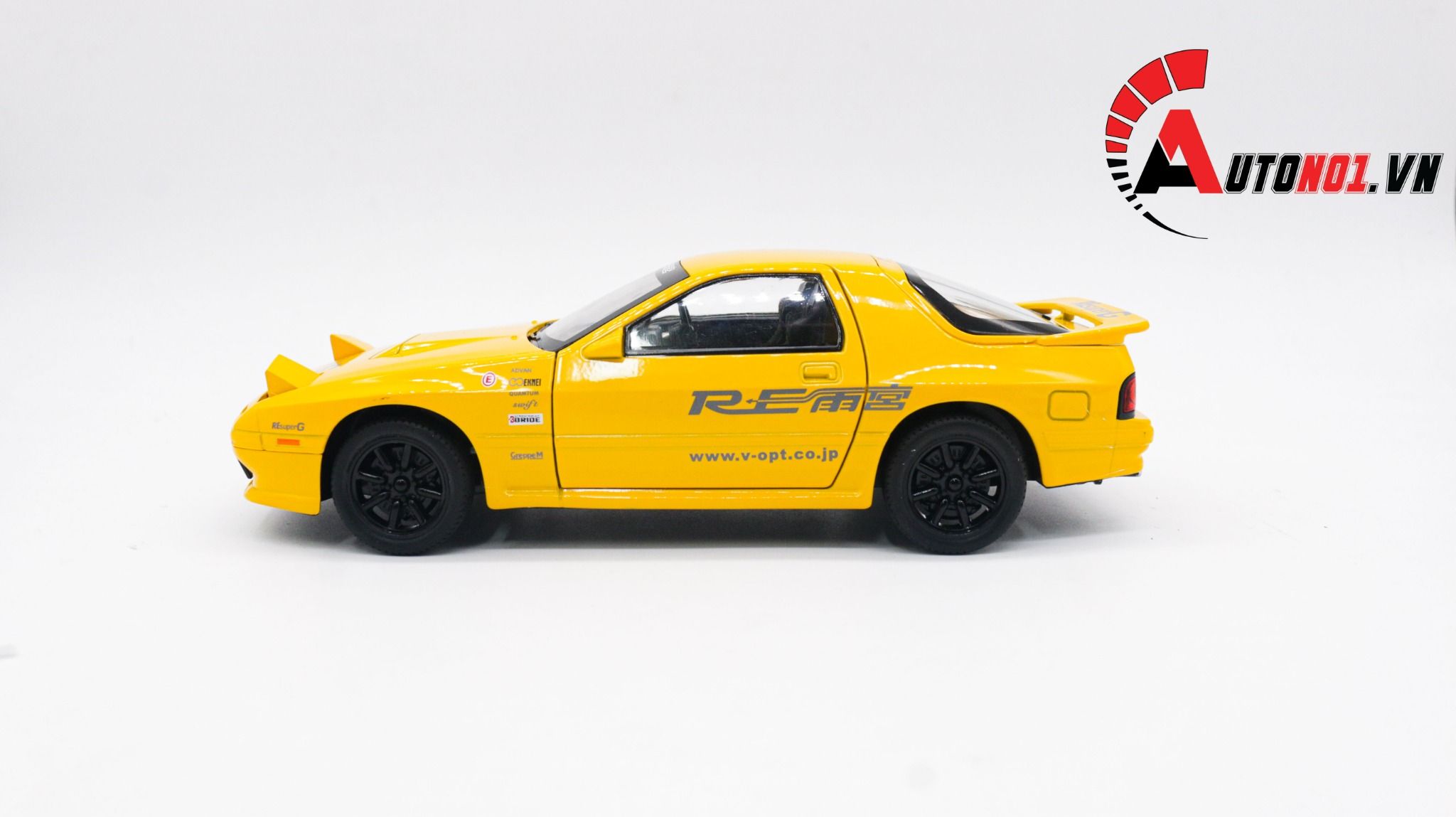  Mô hình xe Mazda RX7-FC full open tỉ lệ 1:24 Alloy Model OT192 