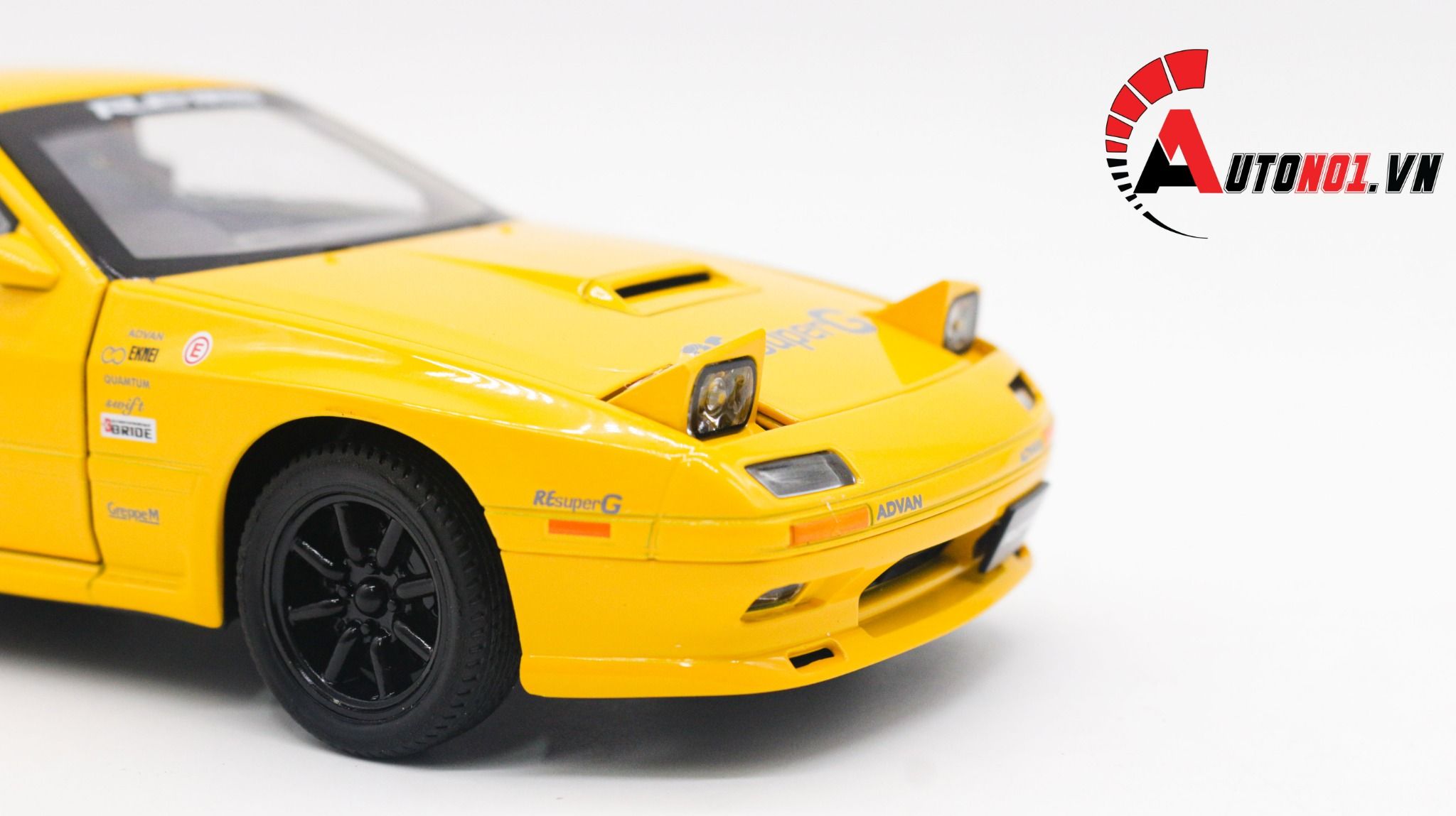  Mô hình xe Mazda RX7-FC full open tỉ lệ 1:24 Alloy Model OT192 