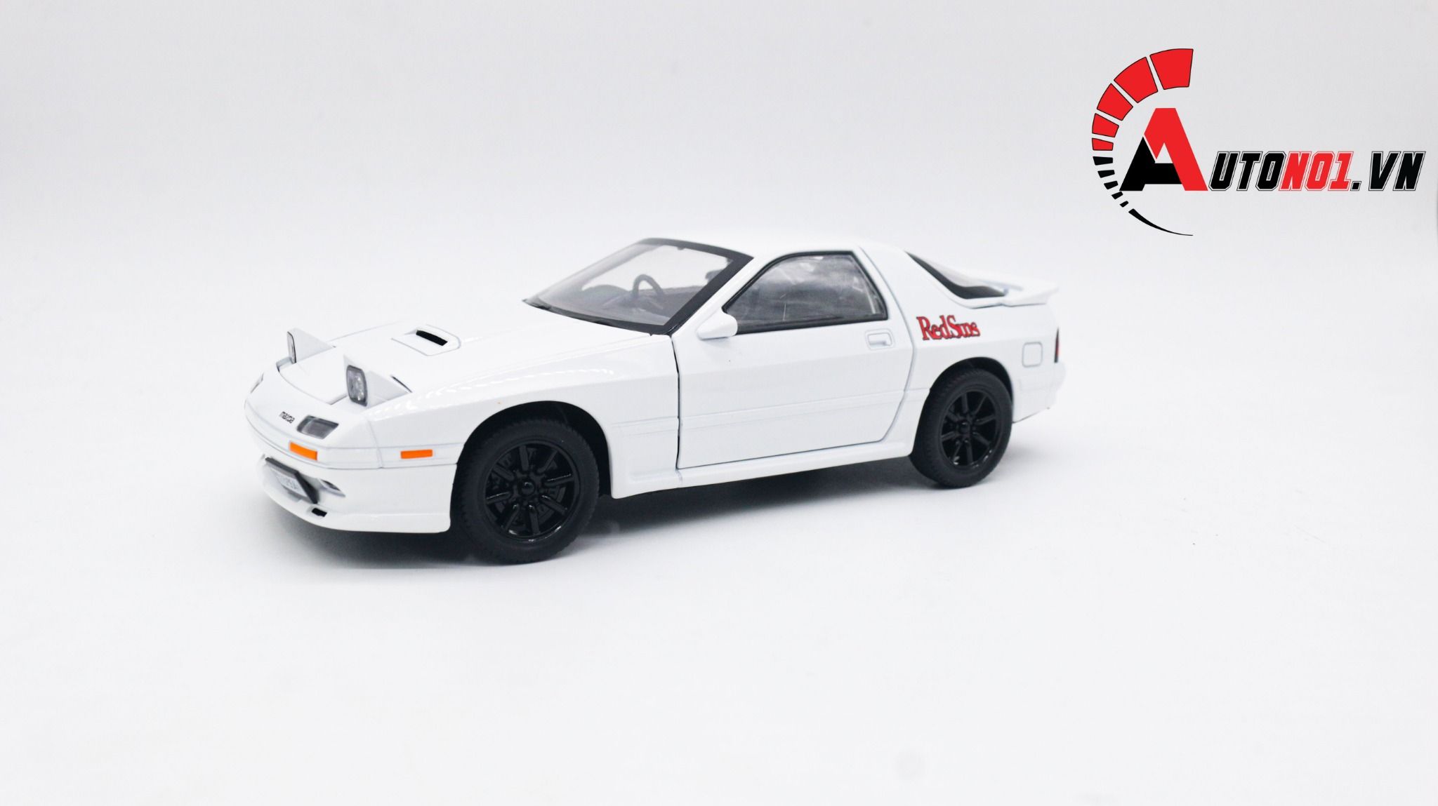  Mô hình xe Mazda RX7-FC full open tỉ lệ 1:24 Alloy Model OT192 