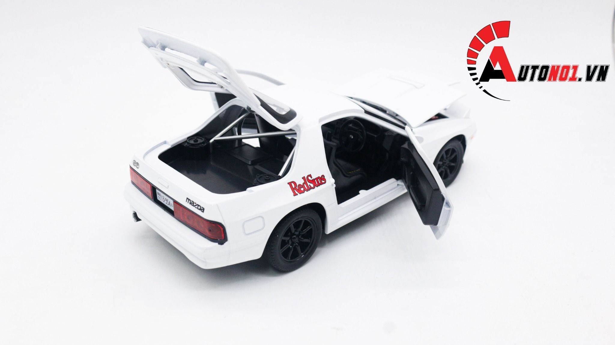  Mô hình xe Mazda RX7-FC full open tỉ lệ 1:24 Alloy Model OT192 