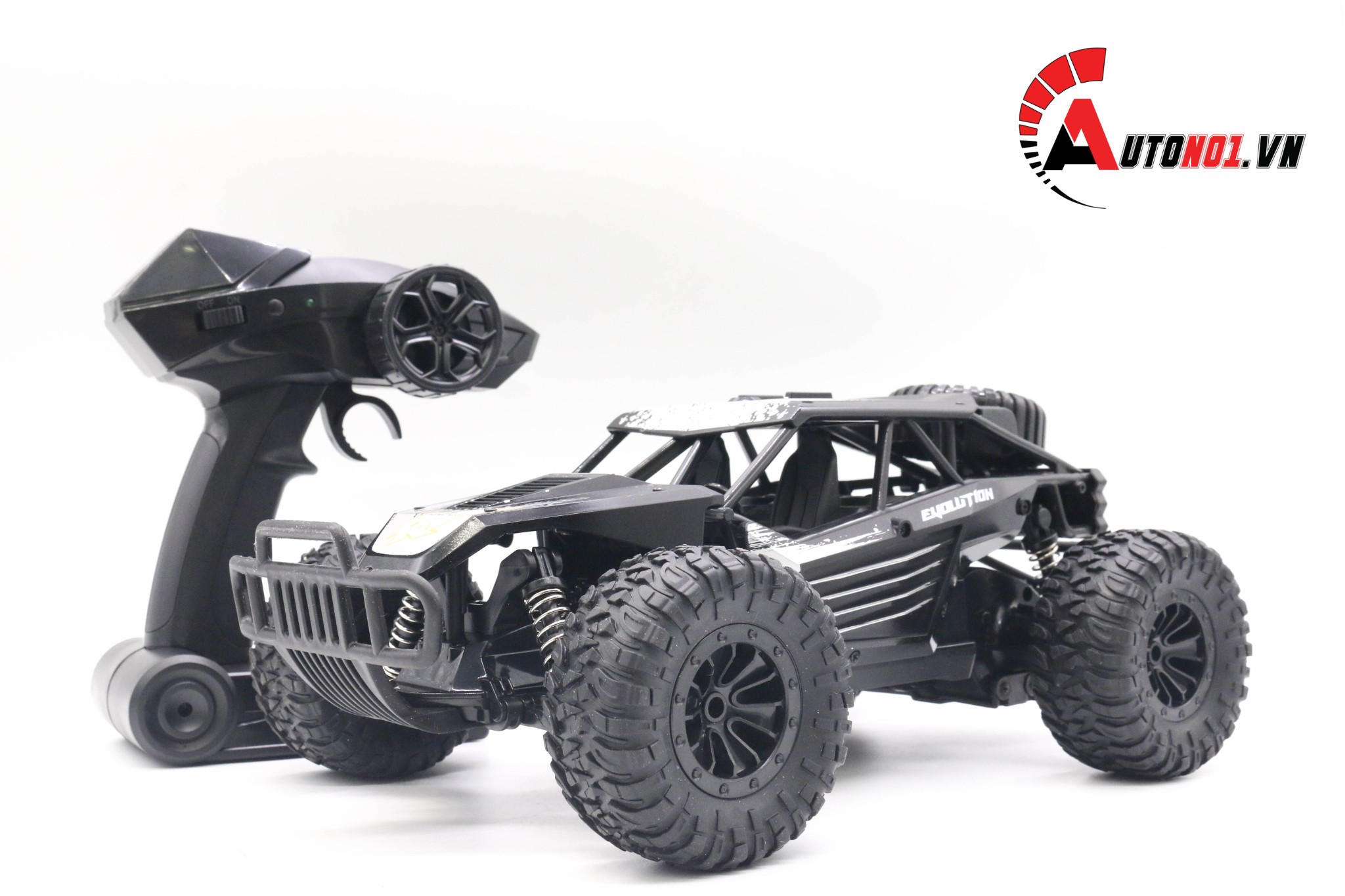 MÔ HÌNH XE ĐIỀU KHIỂN Ô TÔ OFF ROAD EVOLLTION BLACK 1:16 DEER MAN 6127