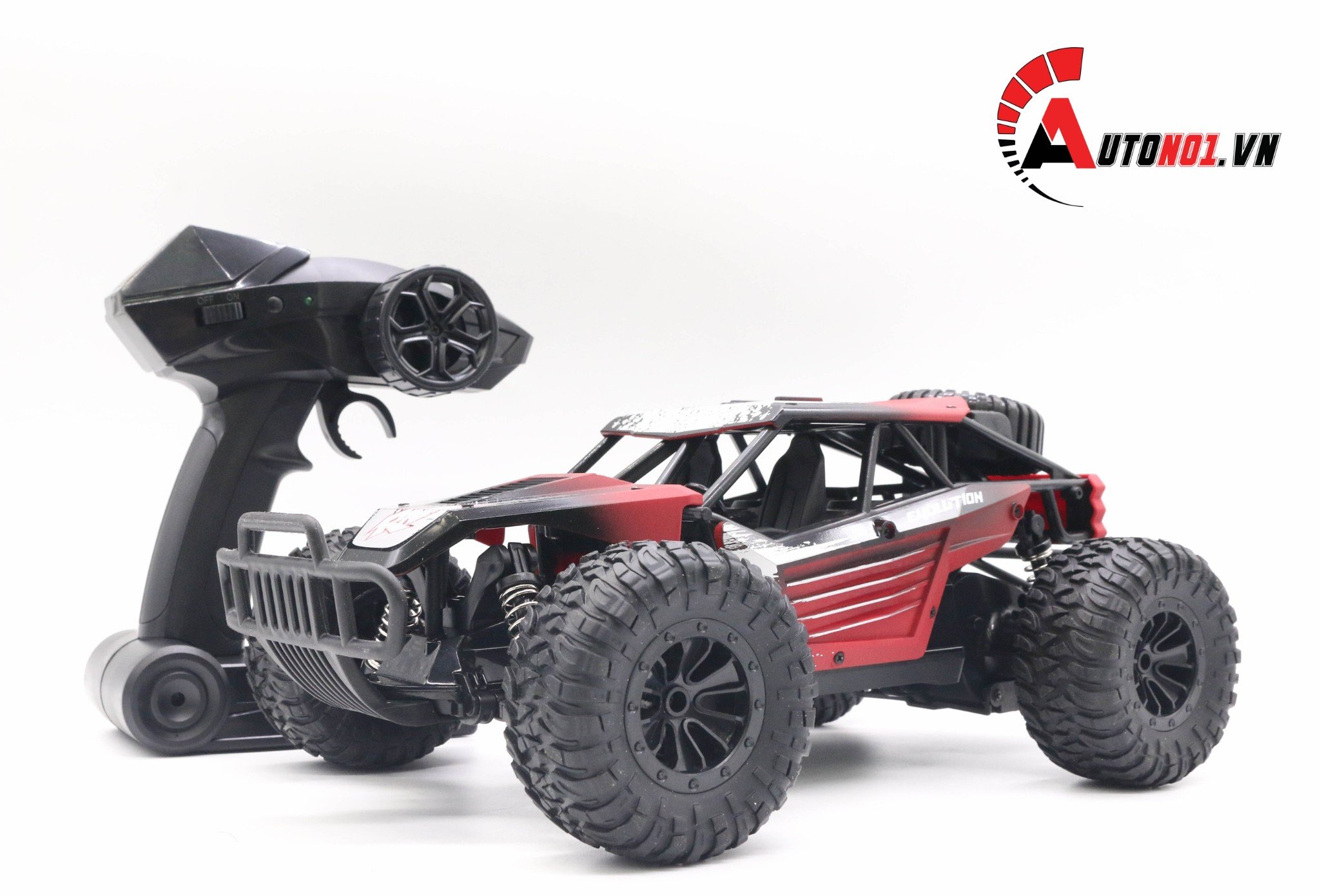 MÔ HÌNH XE ĐIỀU KHIỂN Ô TÔ OFF ROAD EVOLLTION RED 1:16 DEER MAN 6128