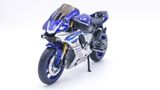  Mô hình xe độ Yamaha Yzf R1m Blue Pô Akrapovic 1:12 Autono1 MSZ D028C 