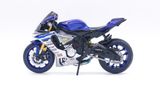  Mô hình xe độ Yamaha Yzf R1m Blue Pô Akrapovic 1:12 Autono1 MSZ D028C 