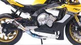  Mô hình xe độ Yamaha R1m 60th Anniversary Yellow Ver 2 - Pô R1m 1:12 Autono1 MSZ D028K 