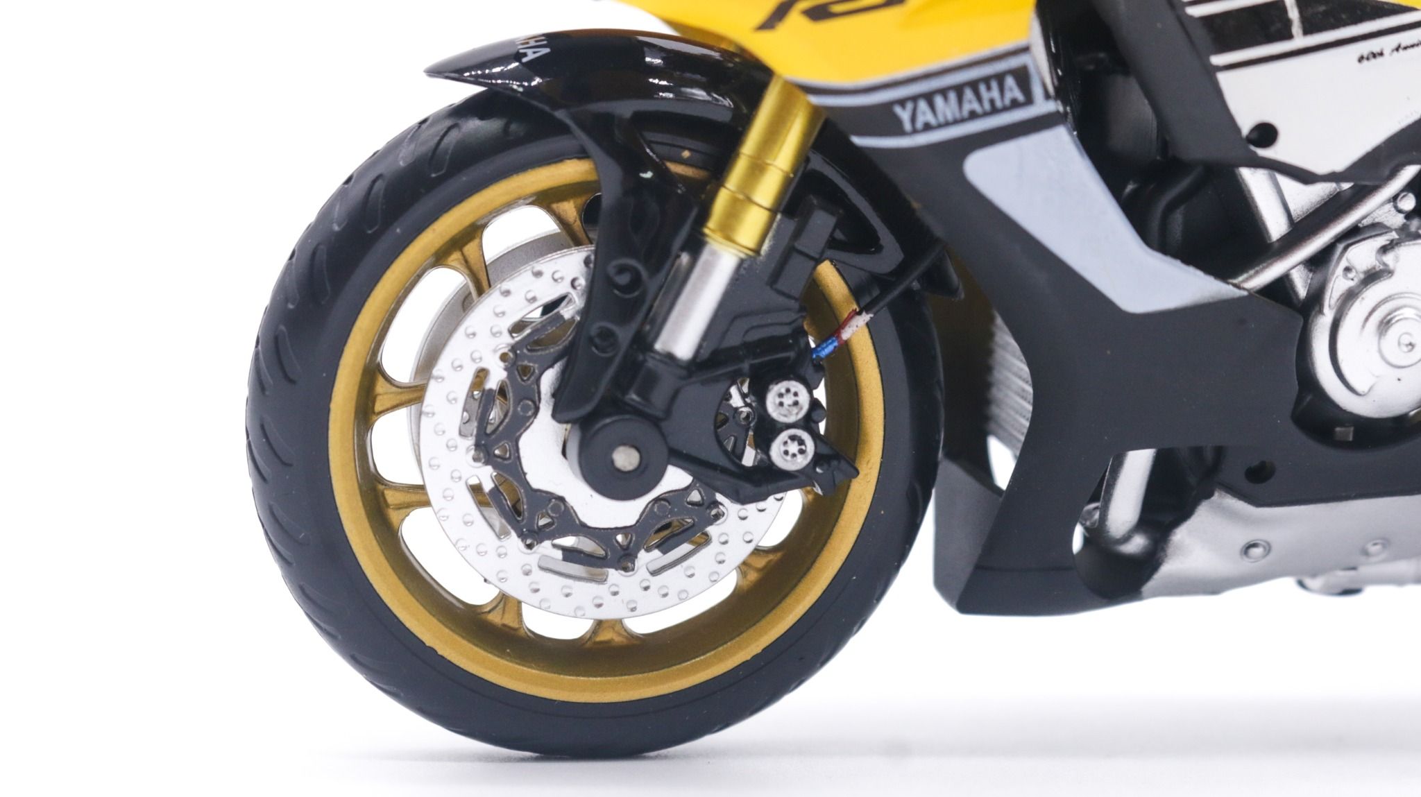  Mô hình xe độ Yamaha R1m 60th Anniversary Yellow Ver 2 - Pô R1m 1:12 Autono1 MSZ D028K 