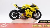  Mô hình xe độ Ducati Supreme V4s Nồi Khô Yellow Tỉ Lệ 1:12 Autono1 D223G 