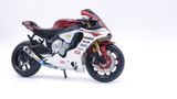  Mô hình xe độ Yamaha Yzf R1m Red độ pô 1:12 Autono1 MSZ D028D 