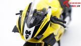  Mô hình xe độ Ducati Supreme V4s Nồi Khô Yellow Tỉ Lệ 1:12 Autono1 D223G 