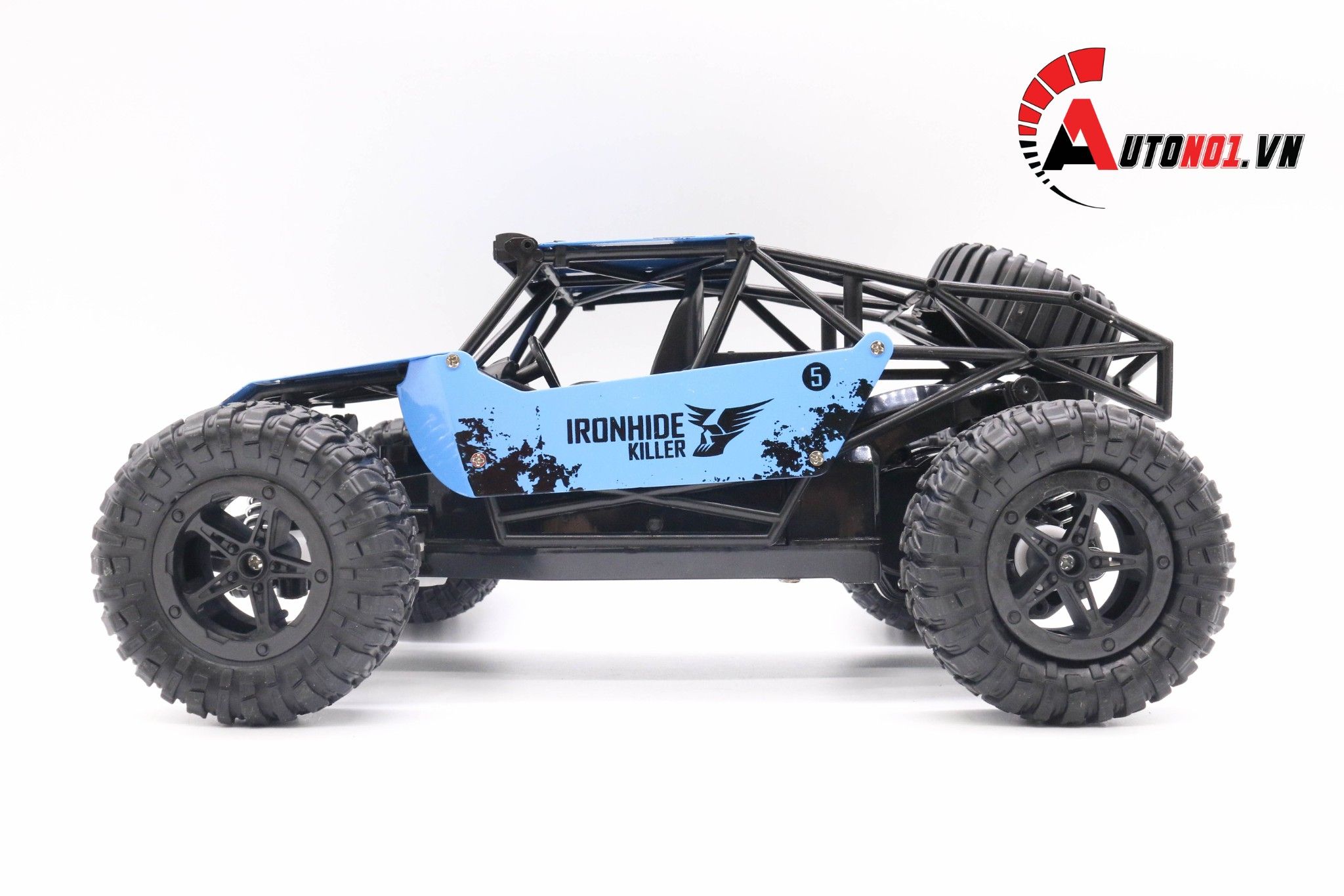  MÔ HÌNH XE ĐIỀU KHIỂN Ô TÔ OFF ROAD IRONHIDE KILLER BLUE 2.4G 1:16 HÃNG DEER MAN 6124 