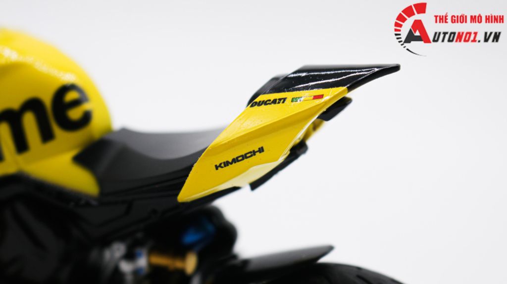 MÔ HÌNH XE ĐỘ DUCATI SUPREME V4S YELLOW TỈ LỆ 1:12 AUTONO1 D222G