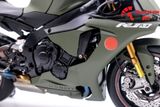  Mô hình xe Yamaha Yzf R1m Us.Navy Green Army 1:12 Tamiya D070 