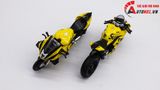  Mô hình xe độ Ducati Supreme V4s Nồi Khô Yellow Tỉ Lệ 1:12 Autono1 D223G 