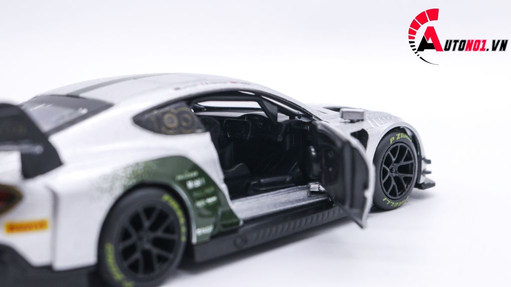 MÔ HÌNH XE Ô TÔ BENTLEY CONTINENTAL GT3 SỐ 107 1:32 DTM 7748